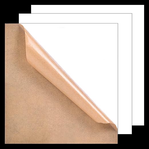 3 Pcs White 12 x 12 x 1/8 Inch Acrylic Sheets | Laser Cutting Plastic by Frddiud