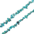 Julie Wang 450PCS Turquoise Irregular Chip Stone Beads 5-8mm Gemstones Crystal - Image 4