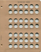 Dansco US Roosevelt Dime Coin Album - Image 8
