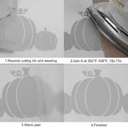 FUNKAKA Gray HTV Heat Transfer Vinyl Rolls, Adhesive HTV Vinyl - Image 5