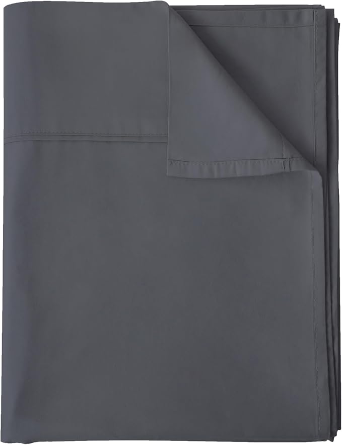 Flat Sheet Only Queen Size, 400 TC 100% Egyptian Cotton Flat Sheet by ShunjieHome