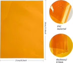 Transparent PVC Faux Leather Sheets, Glossy Waterproof Clear Vinyl Fabric - Image 4