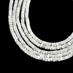 160pcs 4x2mm Natural Mother of Pearl Shell Heishi Disc Flat-Rondelle Spacer - Image 5