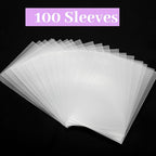 100 Pcs photocard Sleeves, 57x88mm Ultra Clear and Thick Sleeves Idol Photo - Image 6