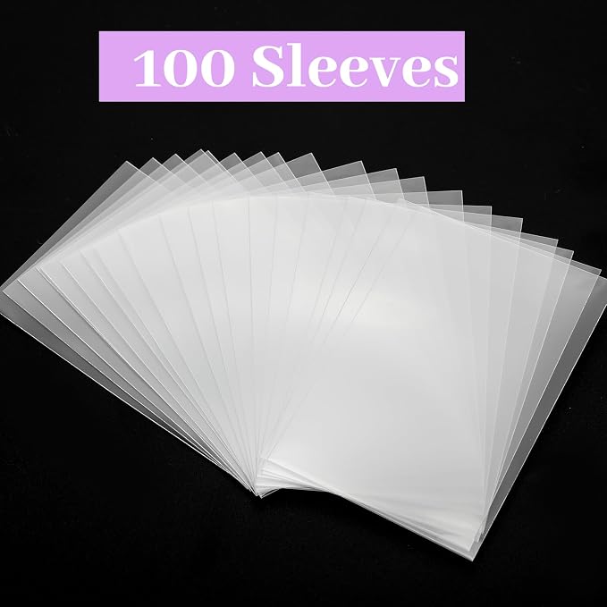 100 Pcs photocard Sleeves, 57x88mm Ultra Clear and Thick Sleeves Idol Photo - Image 6