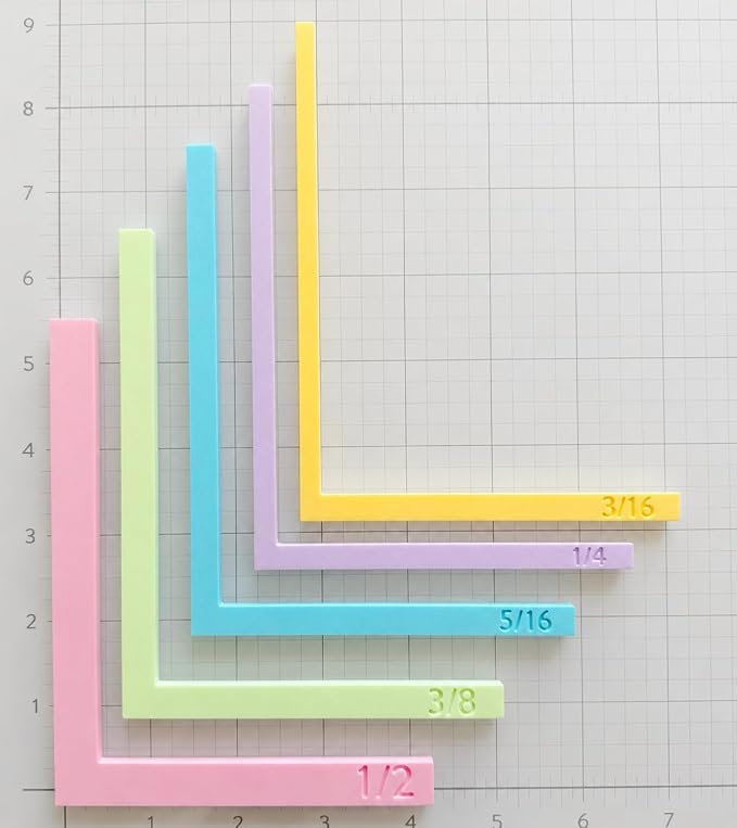 7pcs Paper Crafting Alignment Guides - Image 6