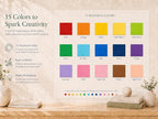 Origami Paper 8 x 8 Inch / 20x20 cm 150 Sheets Double Sided Paper | No-Fading - Image 4