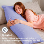 Body Pillowcases Set of 4-20x54 Long Body Pillow Case - Image 4