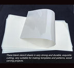Translucent Blank Mylar Stencil Sheet - Image 2