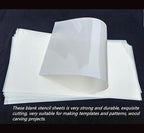 Translucent Blank Mylar Stencil Sheet - Image 2