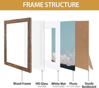 Califortree Rustic Brown 11x14 Picture Frame - Image 4