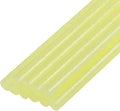 uxcell Mini Hot Glue Sticks for Glue Gun 0.27-inch x 4-inch Yellow Glitter 10pcs by uxcell