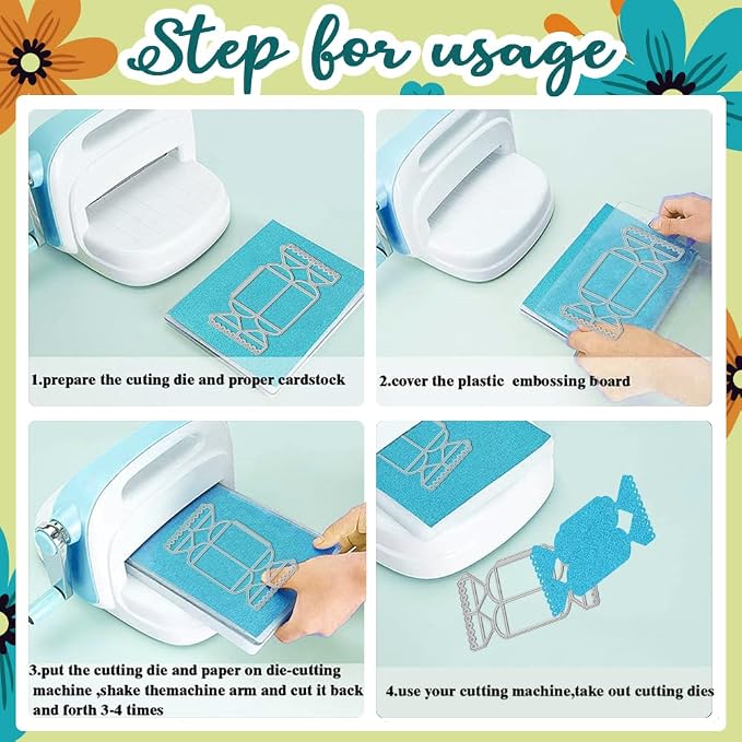 3D Candy-Shaped Box Metal Cutting Dies Treat Box Die Cuts Carbon Steel Stencils - Image 7