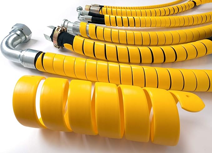 Electriduct 5 Inch Heavy Duty Spiral Wrap HDPE Flexible Plastic Cable Sleeve - Image 8