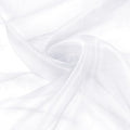 VACVELT White Sheer Organza Fabric by The Yard 60" Wide | Semi-Transparent by VACVELT
