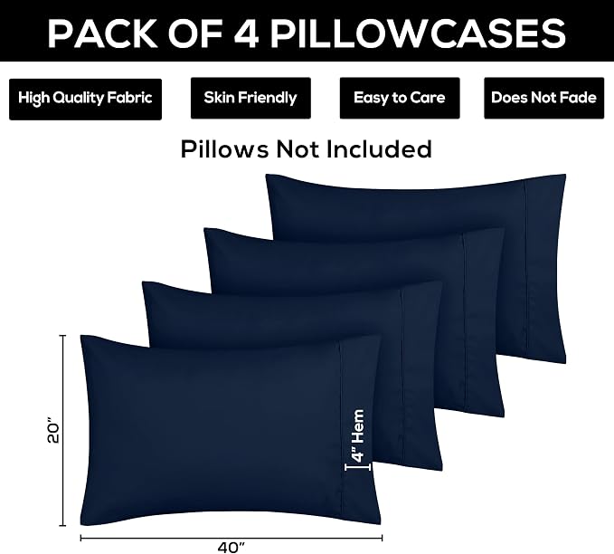 Utopia Bedding King Pillow Cases - Image 3