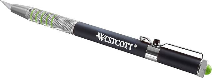 Westcott 16963 Pen-Style Retractable CarboTitanium Bonded Hobby Knife - Image 3