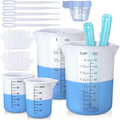 LET'S RESIN Silicone Measuring Cups, 450ml Accurate 2 Scales & 100ml Durable by LETSRESIN
