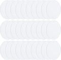 PATIKIL 2.5" Dia. Acrylic Circles, 30 Pack Round Clear Plastic Sheet Ornament by PATIKIL