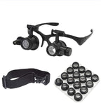 Watch Repair Magnifier Loupe Jeweler Magnifying Glasses Tool Set by Beileshi