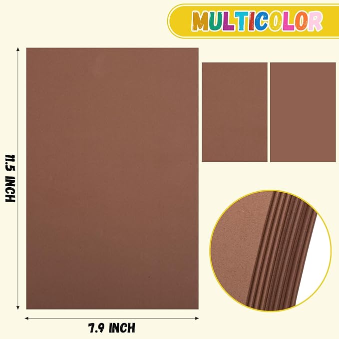 10 Pack Eva Foam Sheets Craft 8 x 12 inch | Foam Paper - Image 2