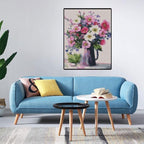 Flowers Stamped Cross Stitch Kits Flowers Cross Stitch Patterns, Dimensions - Image 3