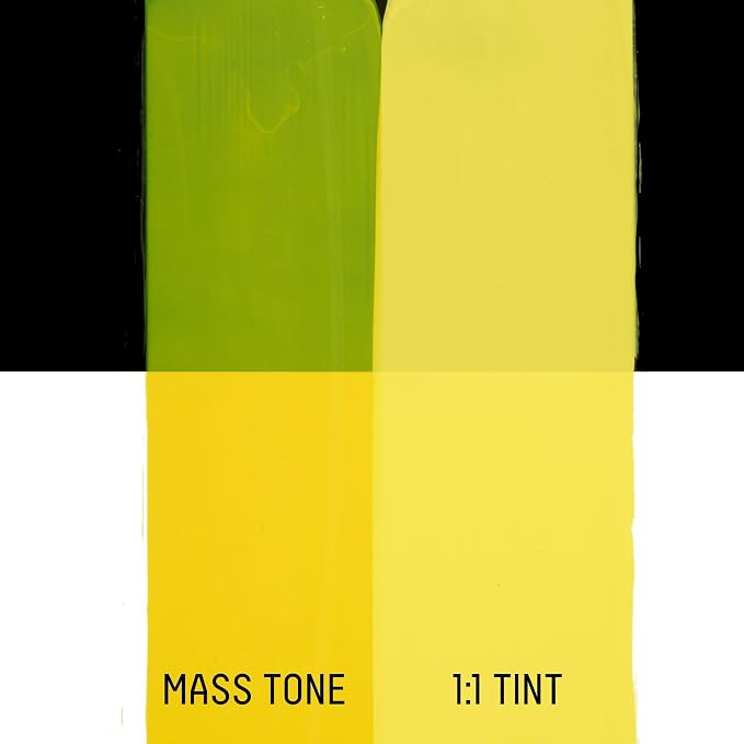 Liquitex BASICS Acrylic Paint, 118ml Tube, Primary Yellow - Image 3