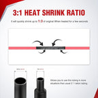 Nilight 650pcs Heat Shrink Tubing Kit-3:1 Ratio Electrical Wire Cable Sleeve - Image 4