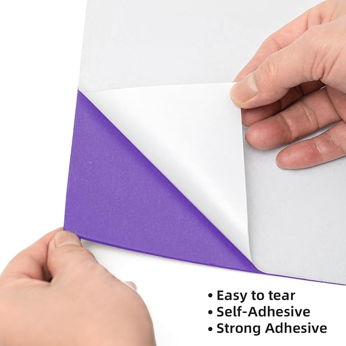 MEARCOOH Self Adhesive Foam Sheets - Image 2