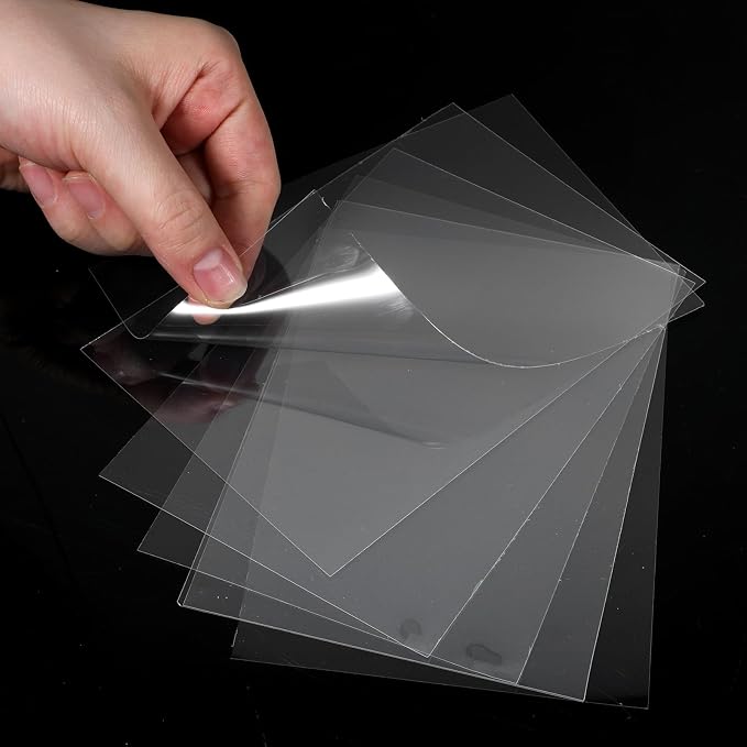 20 Pcs Acetate Sheets, A5 Heat Resistant Clear Acetate Sheets - Image 3
