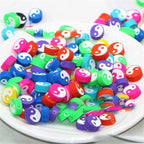 100pcs Mixed Polymer Clay Spacer Beads - Image 6