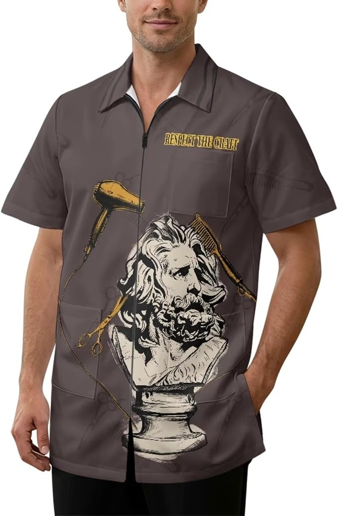 Professional Grooming Smock Unisex, Water Resistant Anti-Static | Hairdresser - Image 6