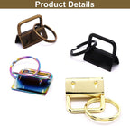 Key Fob Hardware, Key Lanyard, Keychain Making Kit Crafts DIY Supplies - Image 6