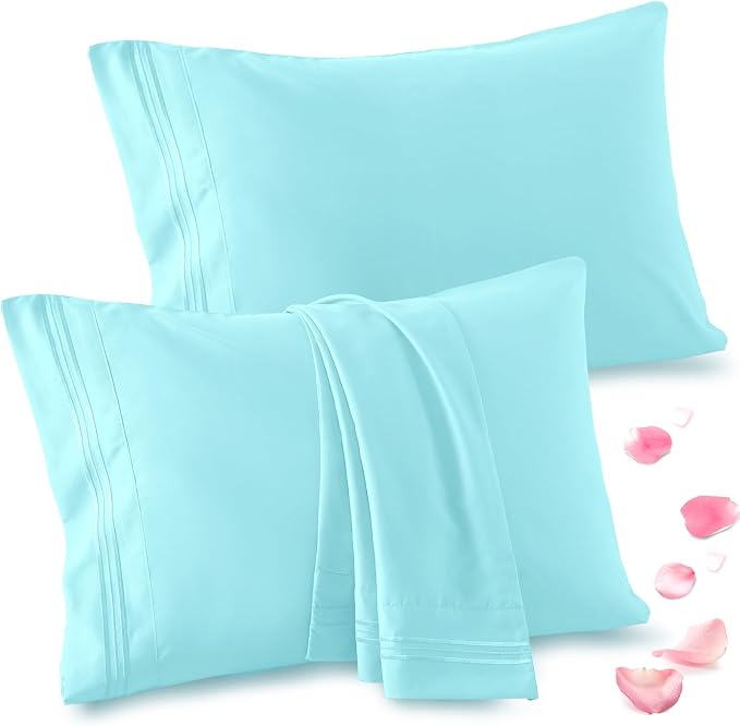 Vonty 2 Pack Queen Pillow Cases by CreateCozyLife