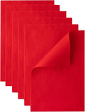 HaoFeiJH Red Felt Fabric Sheets by HaoFeiJH