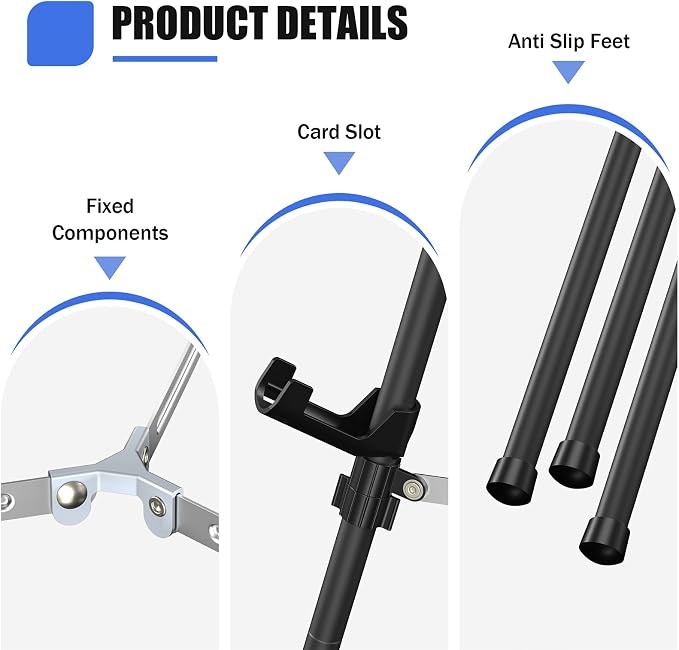 Easel Stand for Sign, Adjustable Folding Art Easel for Display - Image 4