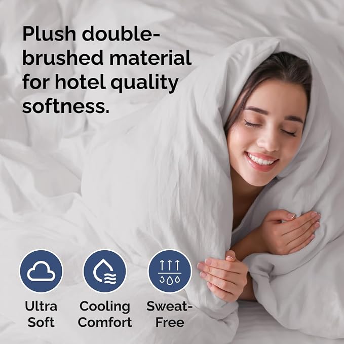 Duvet Cover Super Queen Size Set - Image 3