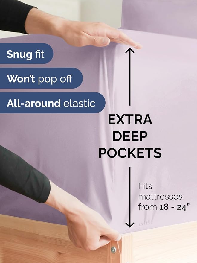 Extra Deep Queen Fitted Sheet - Image 2