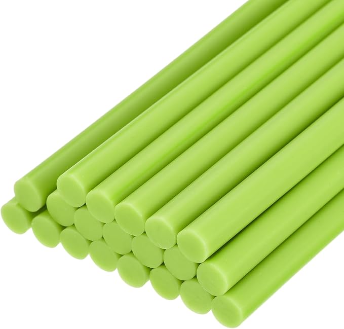 uxcell 20pcs Hot Glue Sticks for Glue Gun 11mm/0.43-inch x 4-inch Mini Hot Melt by uxcell