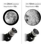 Gskyer Telescope, 70mm Aperture 400mm AZ Mount Astronomical Refracting Telescope - Image 3