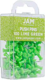 JAM PAPER Colorful Push Pins - Image 2
