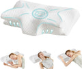 DUMOS Cervical Neck Pillow for Sleeping, Cooling Ergonomic Memory Foam Pillow by DumosLifestyle