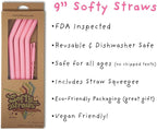 Reusable Silicone Drinking Straws - Image 2