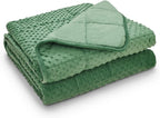 TONGDADA Minky Weighted Blanket | 40''x60'', 7lbs | Cozy and Soft Minky - Image 2