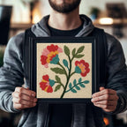 FREEBLOSS DIY Flowers Punch Needle Kit - Image 6