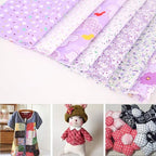 Colored Craft Felt Fabric Patchwork Cotton Sheets 50 Pieces 20 x 20cm - Image 5