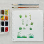 GLOBLELAND Grass Silhouette Clear Stamps - Image 8