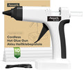 Assark Cordless Hot Glue Gun, Full Size, 6000mAh 60-Min Battery, Plug-in by SimpleEasierSafer