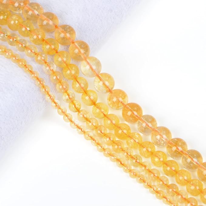AD Beads Natural Gemstone Round Loose Beads 15" - Image 4