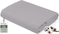 Royale Linens 100% Organic Cotton Twin Flat Sheet Only by ROYALELINENS